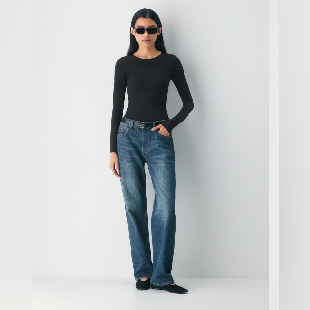 Babaton Black bodysuit